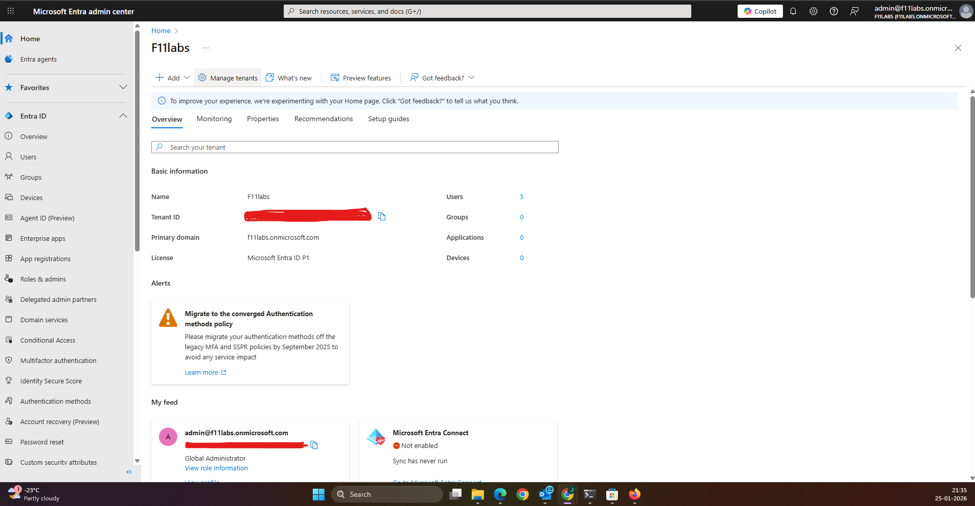 Evidence - Figure EID-EXP-001-Tenant-Overview.png